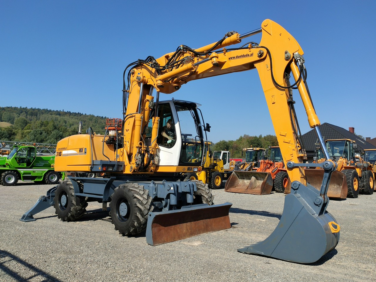 Liebherr A316 Maszyna po Pełnym Tulejowaniu Bez Luzów i Wycieków - Kolesové rýpadlo: obrázok 2 Liebherr A316 Maszyna po Pełnym Tulejowaniu Bez Luzów i Wycieków - Kolesové rýpadlo: obrázok 2