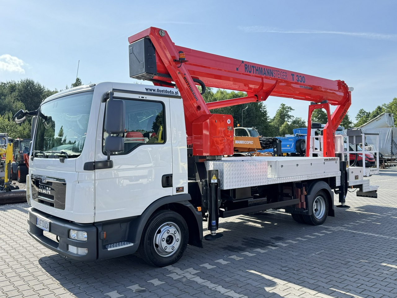 MAN TGL 7.150 Zwyżka Ruthmann T330 33-Metry DMC 7500KG 21m w Bok - Automobilová plošina: obrázok 3 MAN TGL 7.150 Zwyżka Ruthmann T330 33-Metry DMC 7500KG 21m w Bok - Automobilová plošina: obrázok 3