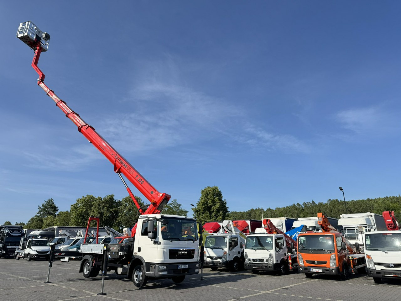 MAN TGL 7.150 Zwyżka Ruthmann T330 33-Metry DMC 7500KG 21m w Bok - Automobilová plošina: obrázok 5 MAN TGL 7.150 Zwyżka Ruthmann T330 33-Metry DMC 7500KG 21m w Bok - Automobilová plošina: obrázok 5