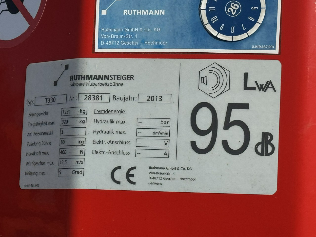 MAN TGL 7.150 Zwyżka Ruthmann T330 33-Metry DMC 7500KG 21m w Bok - Automobilová plošina: obrázok 4 MAN TGL 7.150 Zwyżka Ruthmann T330 33-Metry DMC 7500KG 21m w Bok - Automobilová plošina: obrázok 4