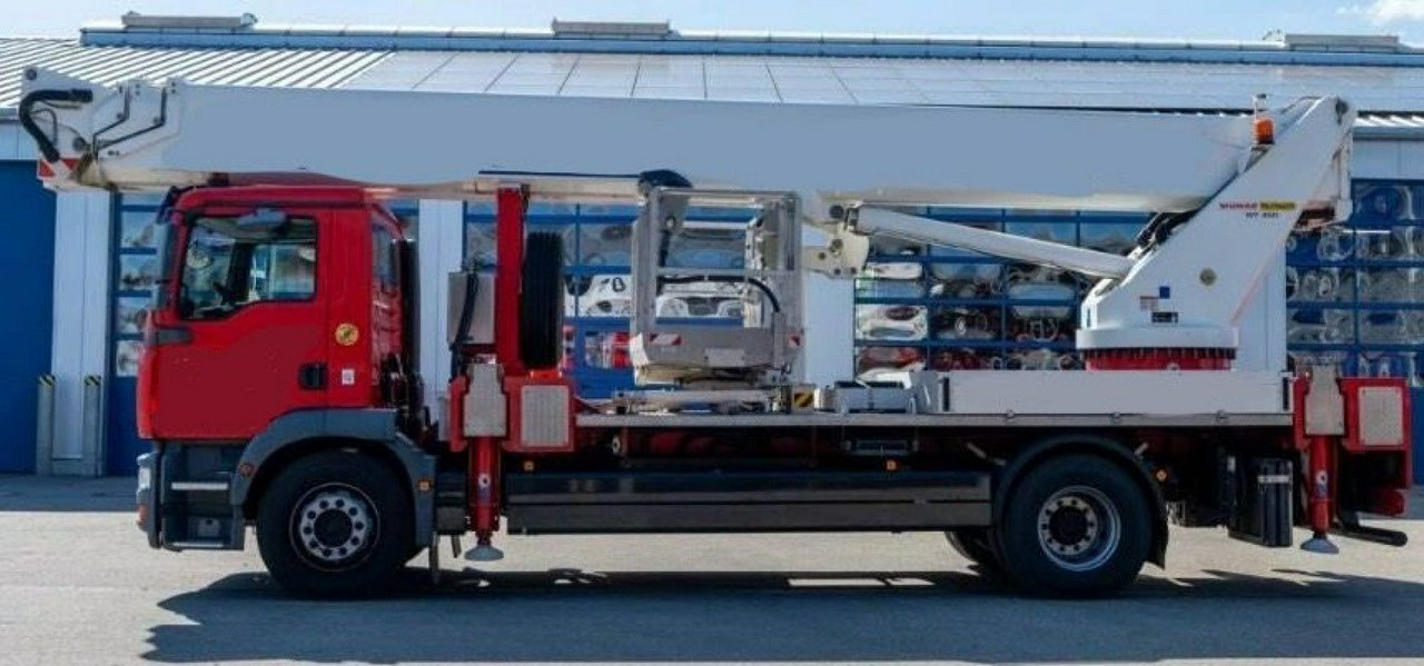 MAN TGM 18.280 Zwyżka WUMAG WT 450 Podnośnik Koszowy - Automobilová plošina: obrázok 1 MAN TGM 18.280 Zwyżka WUMAG WT 450 Podnośnik Koszowy - Automobilová plošina: obrázok 1