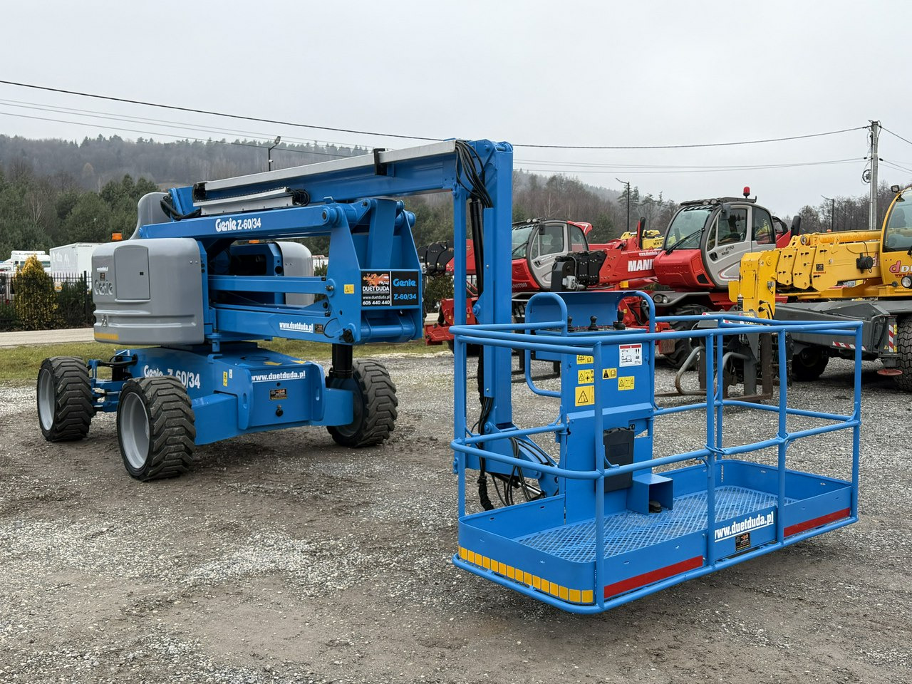Manitou 200 ATJ Genie Z60/34 PODNOŚNIK PRZEGUBOWY TELEKOPOWY JGL 4x4 4WD - Kĺbová pracovná plošina: obrázok 5 Manitou 200 ATJ Genie Z60/34 PODNOŚNIK PRZEGUBOWY TELEKOPOWY JGL 4x4 4WD - Kĺbová pracovná plošina: obrázok 5