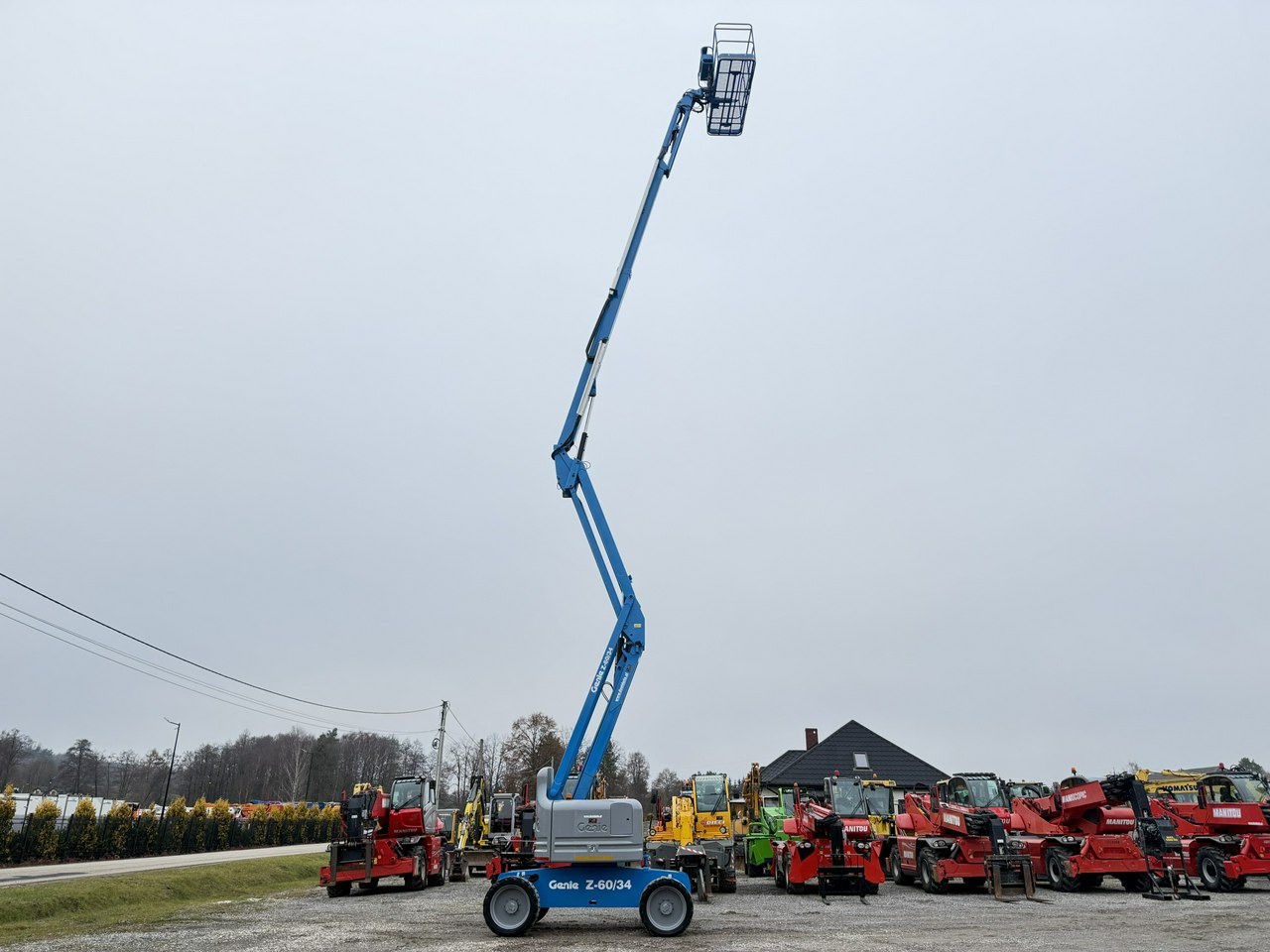 Manitou 200 ATJ Genie Z60/34 PODNOŚNIK PRZEGUBOWY TELEKOPOWY JGL 4x4 4WD - Kĺbová pracovná plošina: obrázok 3 Manitou 200 ATJ Genie Z60/34 PODNOŚNIK PRZEGUBOWY TELEKOPOWY JGL 4x4 4WD - Kĺbová pracovná plošina: obrázok 3