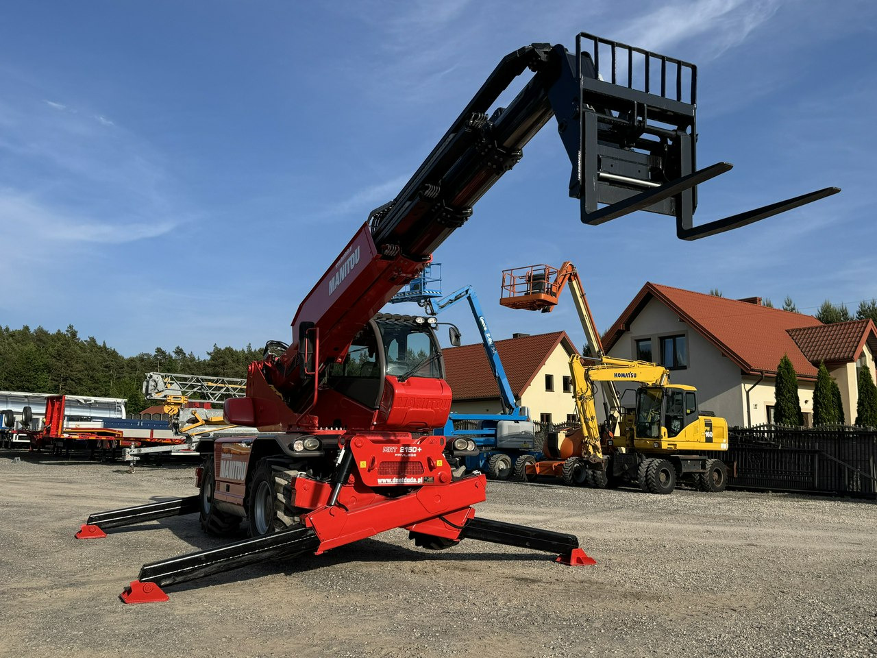 Manitou MRT 2150 ROTO Ładowarka Teleskopowa Obrotowa - Teleskopický nakladač: obrázok 5 Manitou MRT 2150 ROTO Ładowarka Teleskopowa Obrotowa - Teleskopický nakladač: obrázok 5