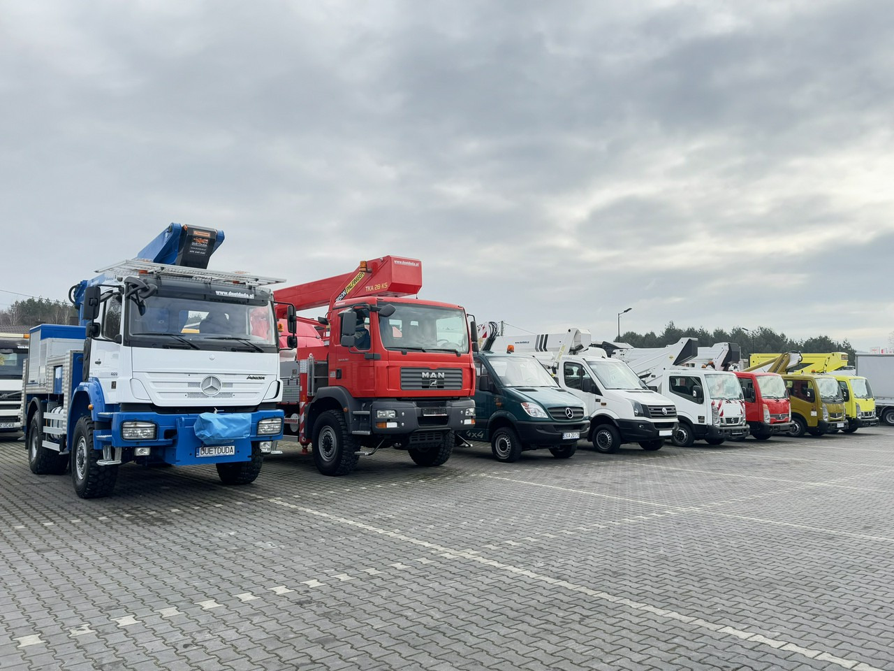Mercedes AXOR 1829 4x4 Zwyżka RUTHMANN STEIGER T270S16 Podnośnik Koszowy - Automobilová plošina: obrázok 2 Mercedes AXOR 1829 4x4 Zwyżka RUTHMANN STEIGER T270S16 Podnośnik Koszowy - Automobilová plošina: obrázok 2