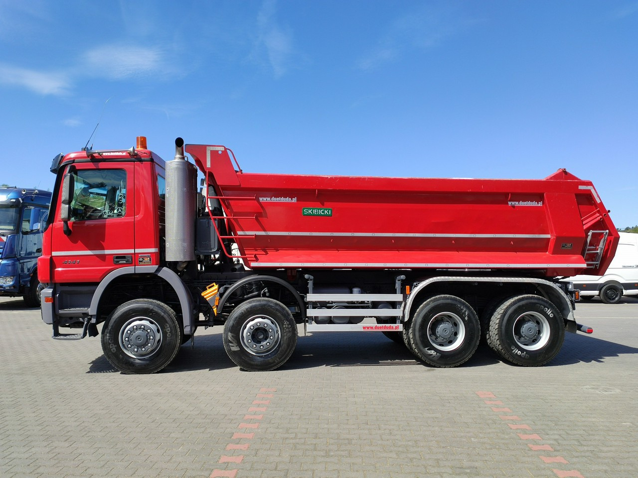 Mercedes Actros 4141 8x6 Wywrot SKIBICKI Automat EPS ze Sprzegłem !!! - Sklápač: obrázok 4 Mercedes Actros 4141 8x6 Wywrot SKIBICKI Automat EPS ze Sprzegłem !!! - Sklápač: obrázok 4