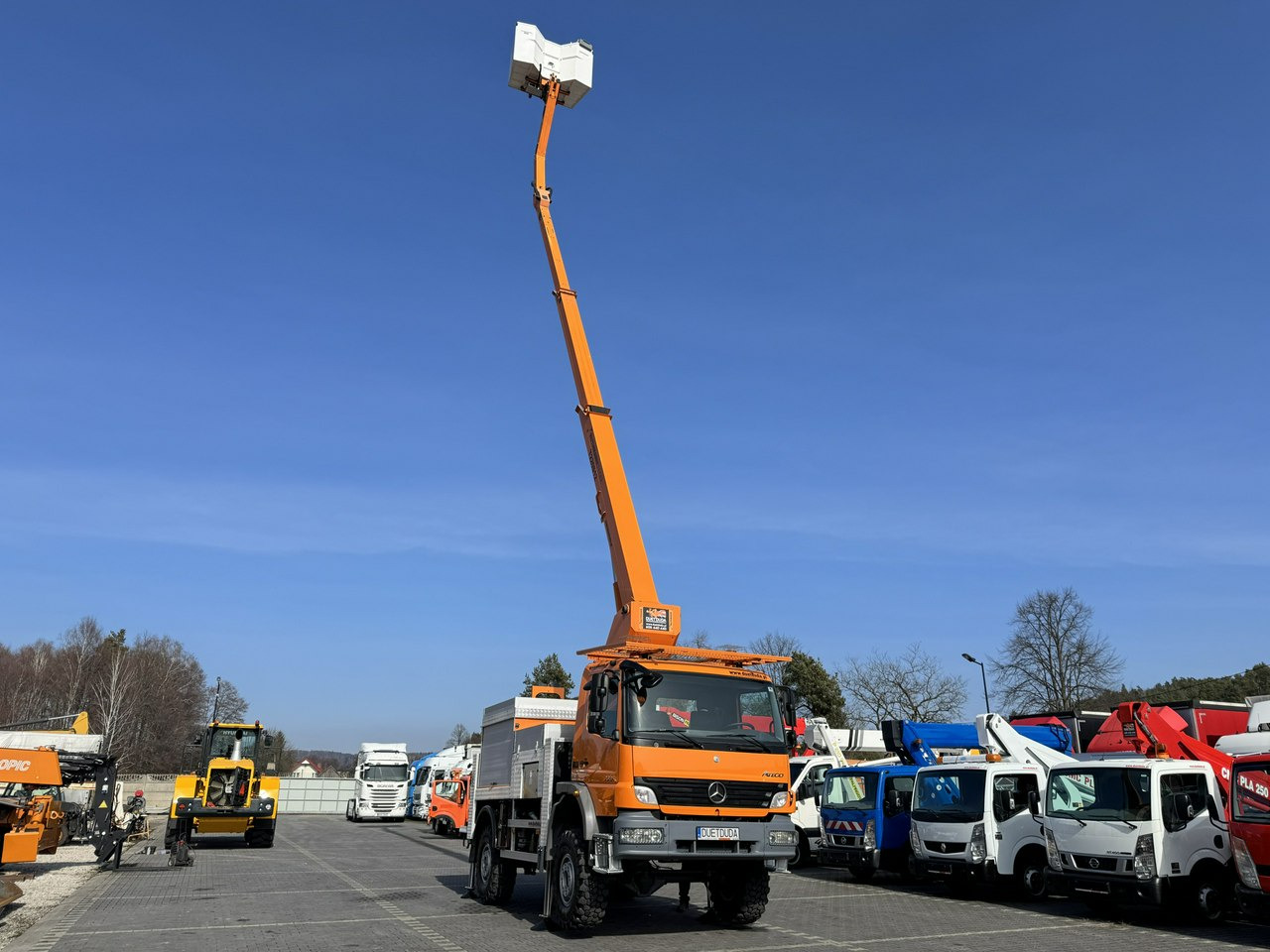 Mercedes Atego 1324 4x4 Zwyżka RUTHMANN STEIGER T220S12 Podnośnik Koszowy - Automobilová plošina: obrázok 4 Mercedes Atego 1324 4x4 Zwyżka RUTHMANN STEIGER T220S12 Podnośnik Koszowy - Automobilová plošina: obrázok 4