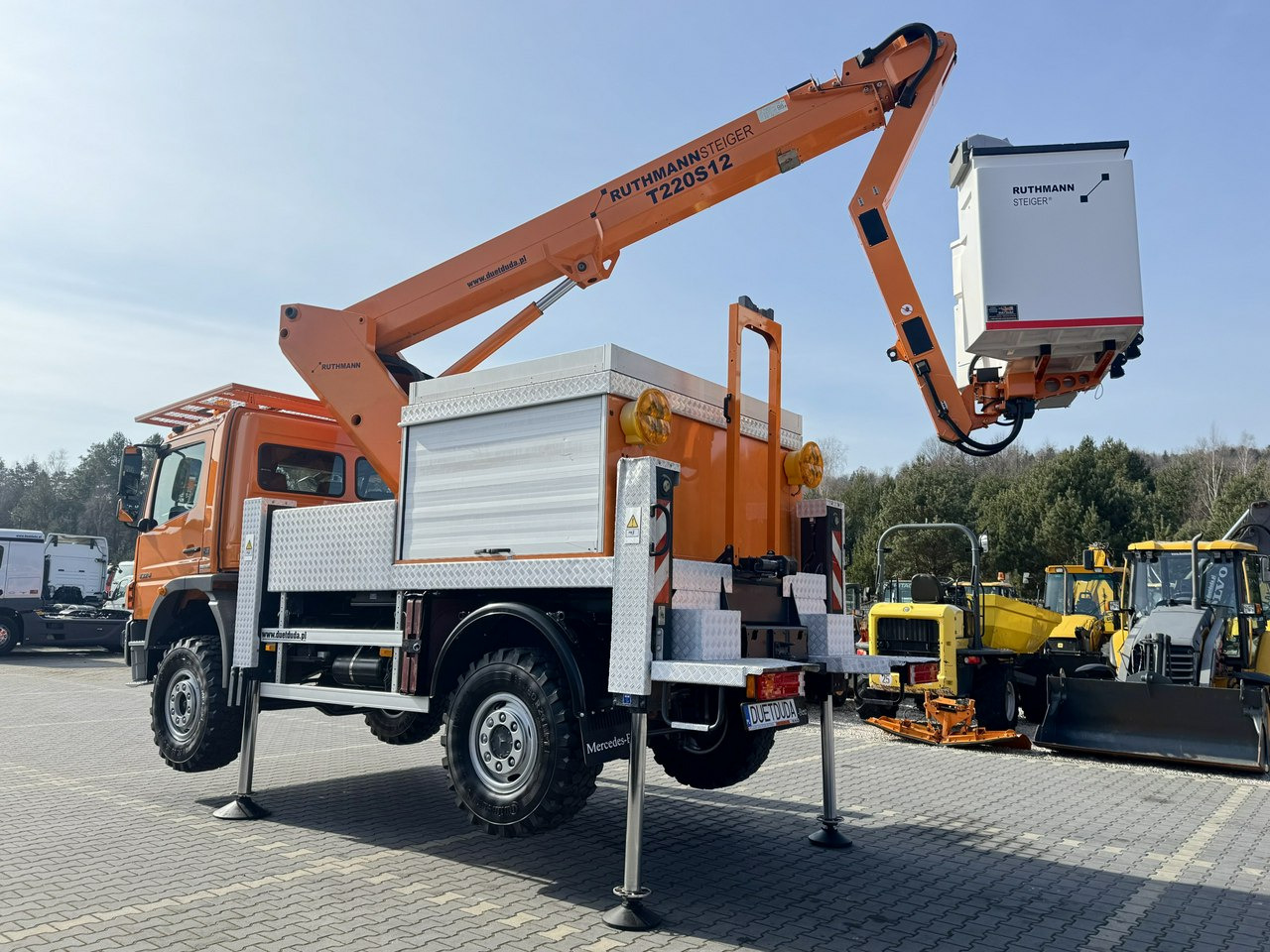 Mercedes Atego 1324 4x4 Zwyżka RUTHMANN STEIGER T220S12 Podnośnik Koszowy - Automobilová plošina: obrázok 5 Mercedes Atego 1324 4x4 Zwyżka RUTHMANN STEIGER T220S12 Podnośnik Koszowy - Automobilová plošina: obrázok 5