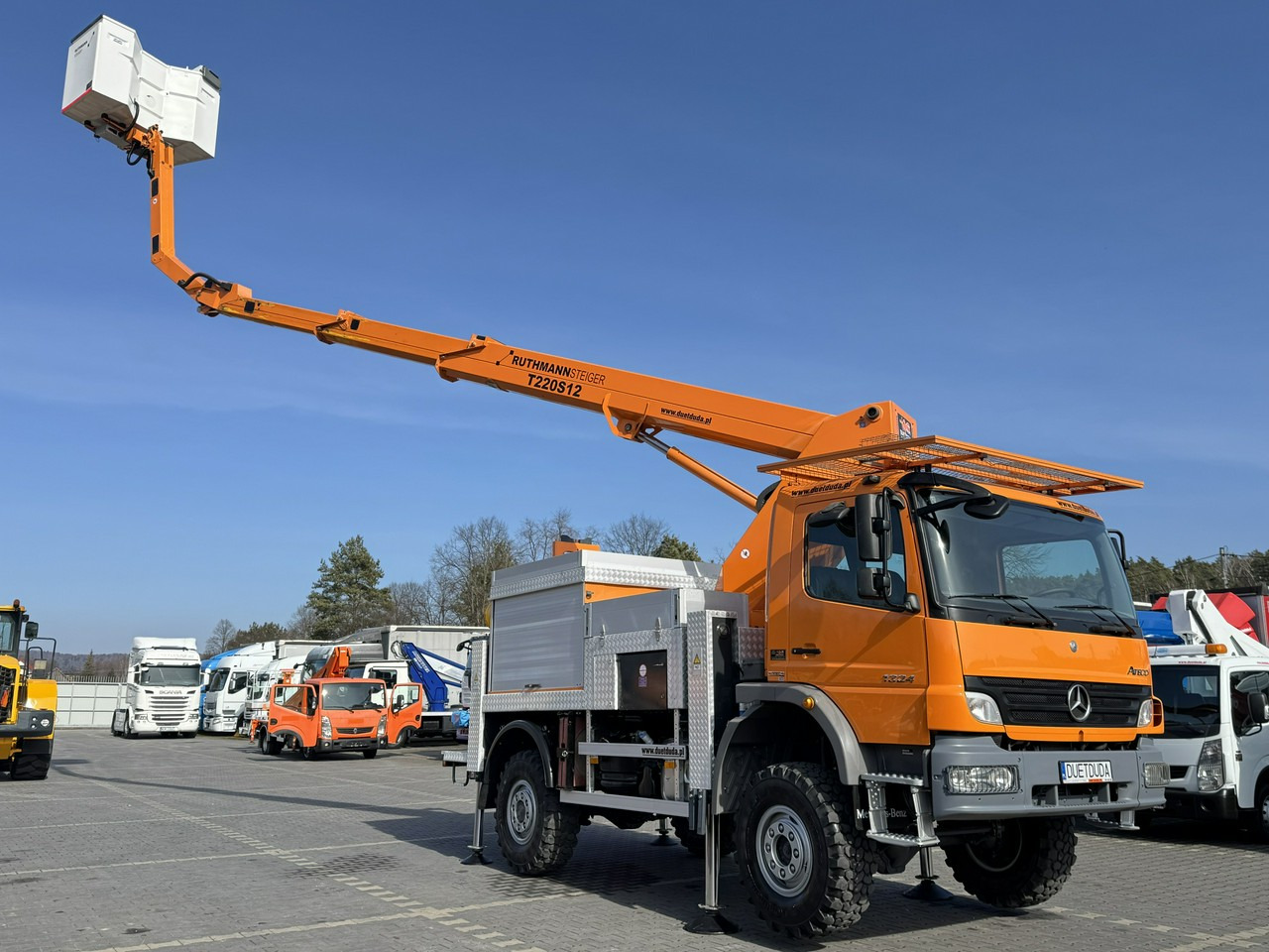Mercedes Atego 1324 4x4 Zwyżka RUTHMANN STEIGER T220S12 Podnośnik Koszowy - Automobilová plošina: obrázok 2 Mercedes Atego 1324 4x4 Zwyżka RUTHMANN STEIGER T220S12 Podnośnik Koszowy - Automobilová plošina: obrázok 2