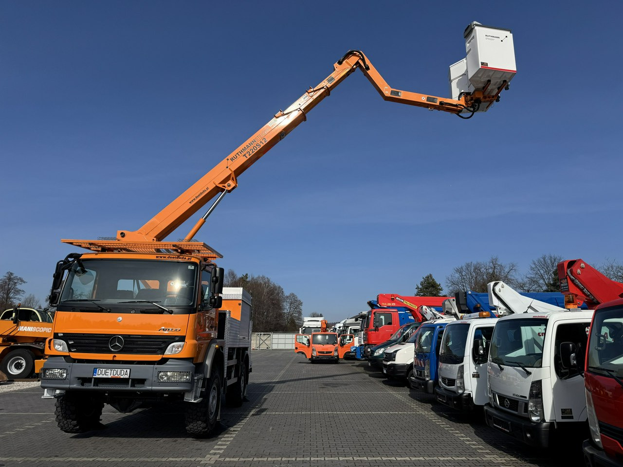 Mercedes Atego 1324 4x4 Zwyżka RUTHMANN STEIGER T220S12 Podnośnik Koszowy - Automobilová plošina: obrázok 3 Mercedes Atego 1324 4x4 Zwyżka RUTHMANN STEIGER T220S12 Podnośnik Koszowy - Automobilová plošina: obrázok 3