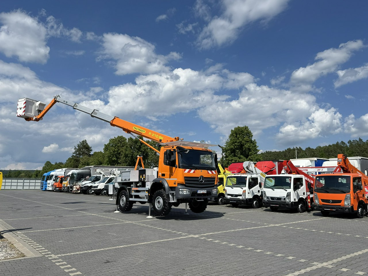 Mercedes Atego 718 E6 4x4 Zwyżka PALFINGER P210 BK Podnośnik Koszowy - Automobilová plošina: obrázok 4 Mercedes Atego 718 E6 4x4 Zwyżka PALFINGER P210 BK Podnośnik Koszowy - Automobilová plošina: obrázok 4