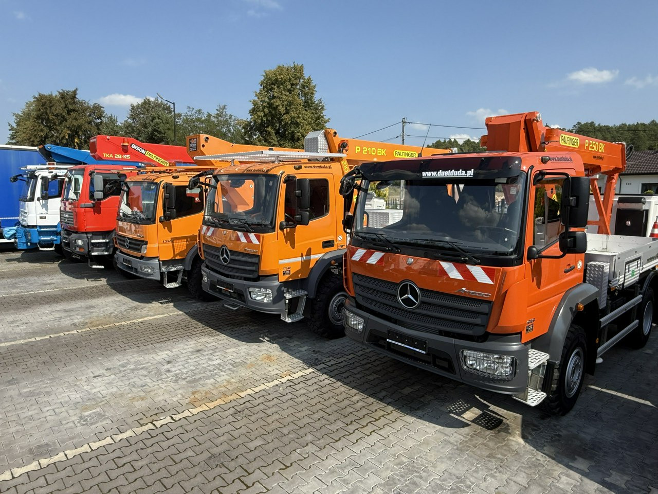 Mercedes Atego 818 E6 4x4 Zwyżka PALFINGER P250 BK Podnośnik Koszowy - Automobilová plošina: obrázok 3 Mercedes Atego 818 E6 4x4 Zwyżka PALFINGER P250 BK Podnośnik Koszowy - Automobilová plošina: obrázok 3