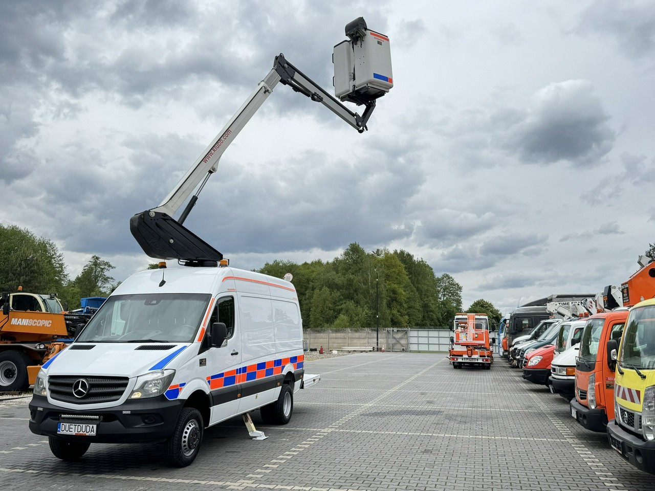 Mercedes Sprinter Zwyżka Podnośnik Koszowy KLUBB K42P UDT WUMAG GSR - Automobilová plošina: obrázok 2 Mercedes Sprinter Zwyżka Podnośnik Koszowy KLUBB K42P UDT WUMAG GSR - Automobilová plošina: obrázok 2