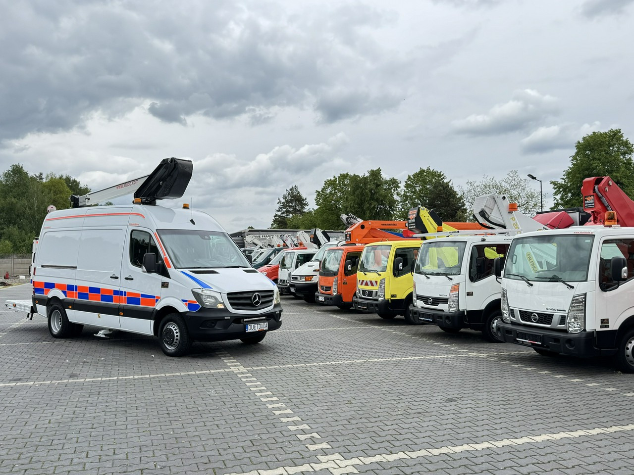 Mercedes Sprinter Zwyżka Podnośnik Koszowy KLUBB K42P UDT WUMAG GSR - Automobilová plošina: obrázok 1 Mercedes Sprinter Zwyżka Podnośnik Koszowy KLUBB K42P UDT WUMAG GSR - Automobilová plošina: obrázok 1