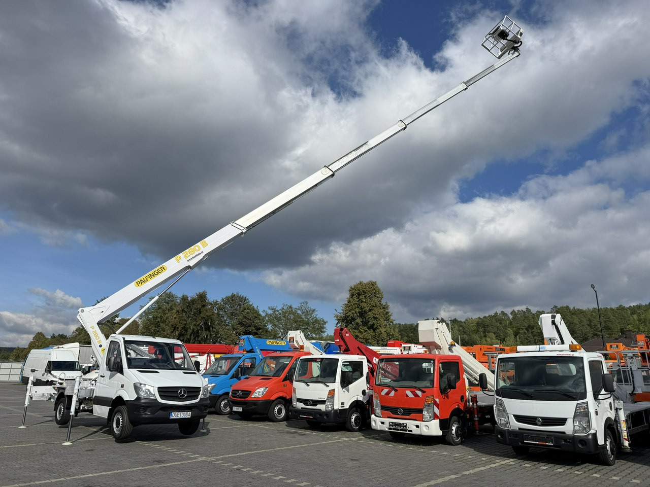 Mercedes Sprinter Zwyżka Podnośnik Koszowy PALFINGER P280 B UDT - Automobilová plošina: obrázok 2 Mercedes Sprinter Zwyżka Podnośnik Koszowy PALFINGER P280 B UDT - Automobilová plošina: obrázok 2