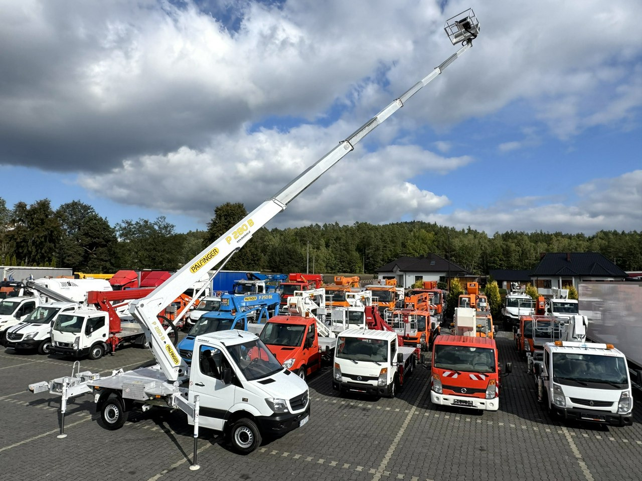 Mercedes Sprinter Zwyżka Podnośnik Koszowy PALFINGER P280 B UDT - Automobilová plošina: obrázok 1 Mercedes Sprinter Zwyżka Podnośnik Koszowy PALFINGER P280 B UDT - Automobilová plošina: obrázok 1