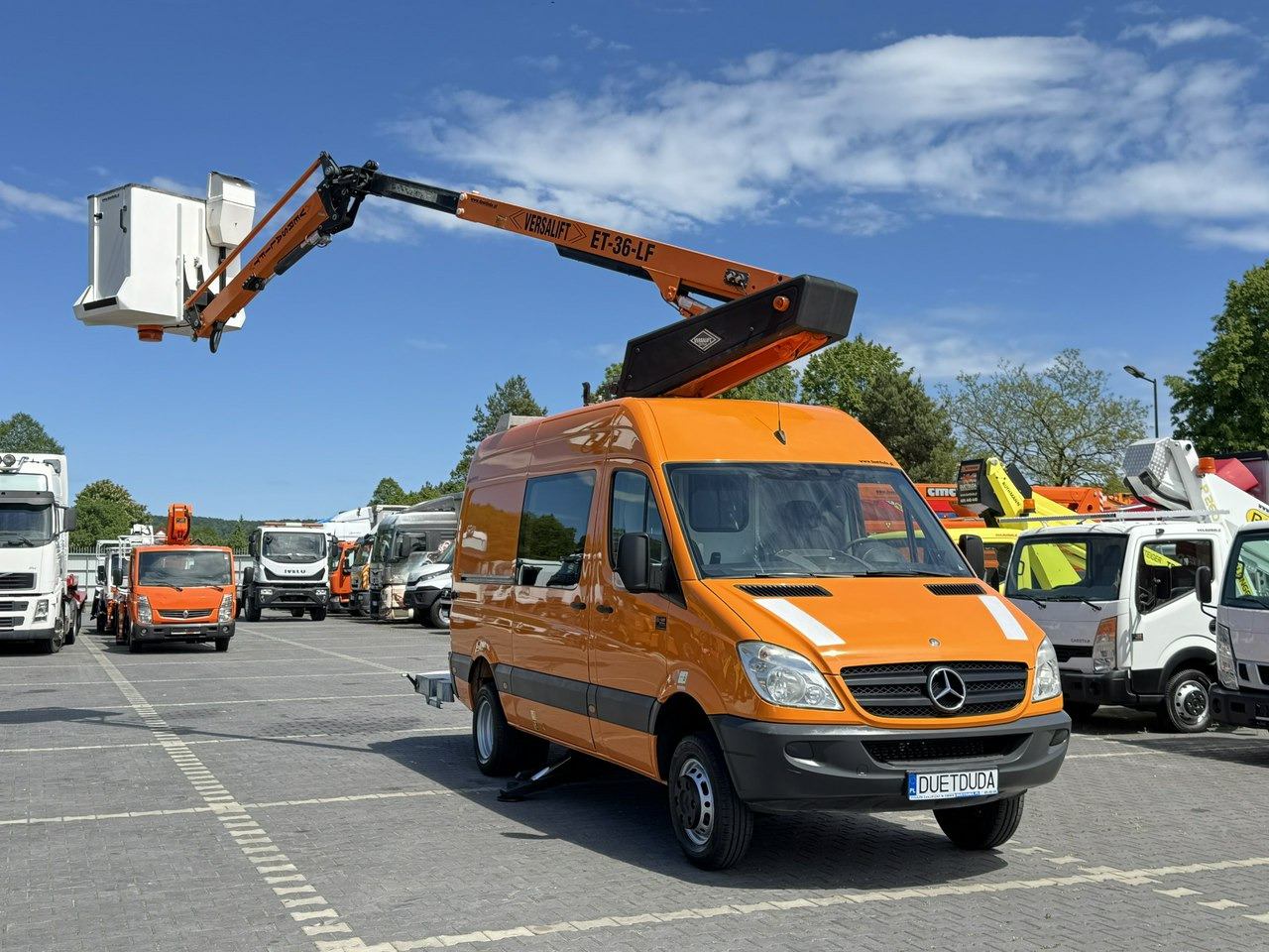 Mercedes Sprinter Zwyżka Podnośnik Koszowy VERSALIFT KLUBB ET-36-LF UDT - Automobilová plošina: obrázok 3 Mercedes Sprinter Zwyżka Podnośnik Koszowy VERSALIFT KLUBB ET-36-LF UDT - Automobilová plošina: obrázok 3