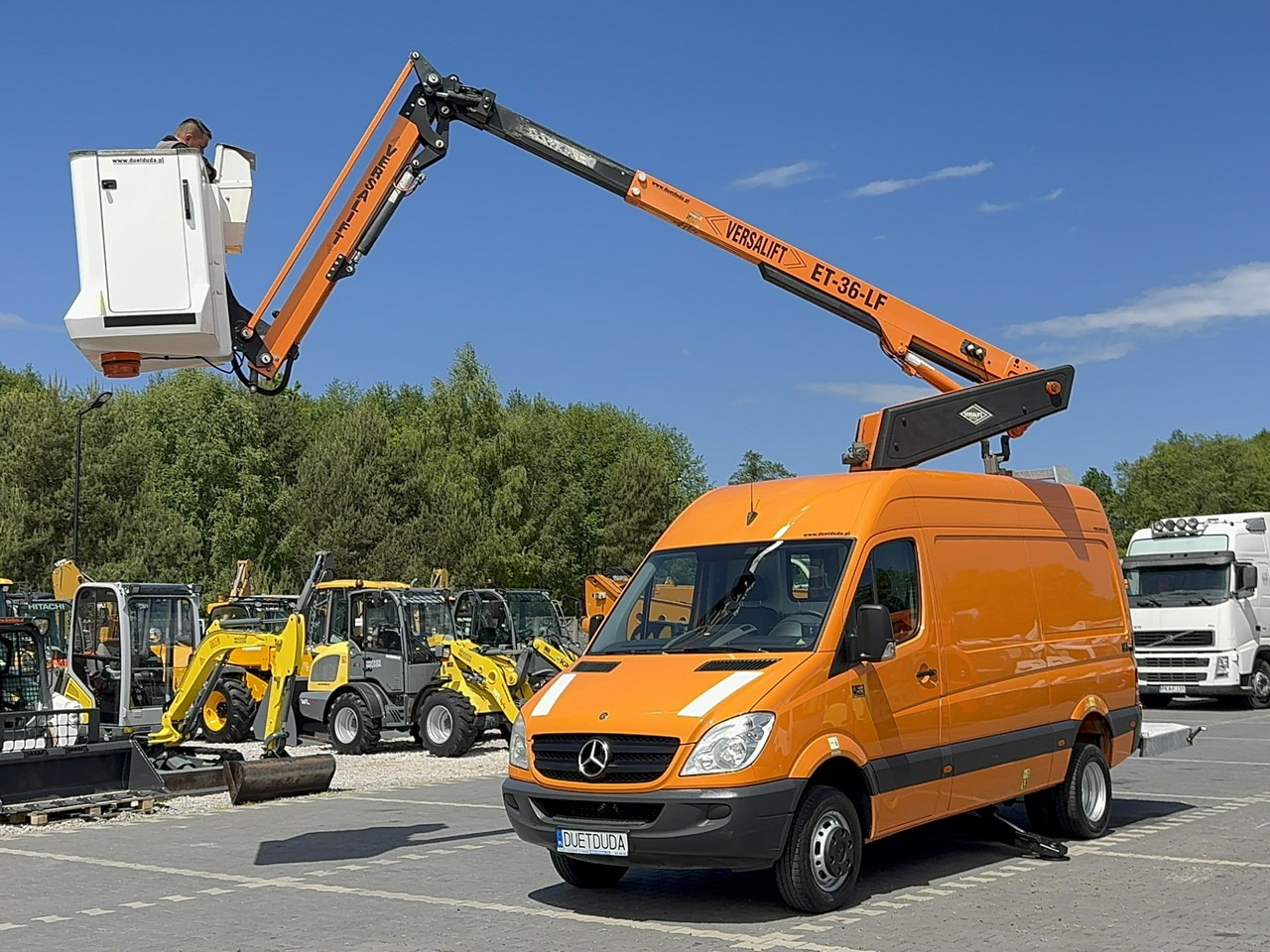 Mercedes Sprinter Zwyżka Podnośnik Koszowy VERSALIFT KLUBB ET-36-LF UDT - Automobilová plošina: obrázok 4 Mercedes Sprinter Zwyżka Podnośnik Koszowy VERSALIFT KLUBB ET-36-LF UDT - Automobilová plošina: obrázok 4