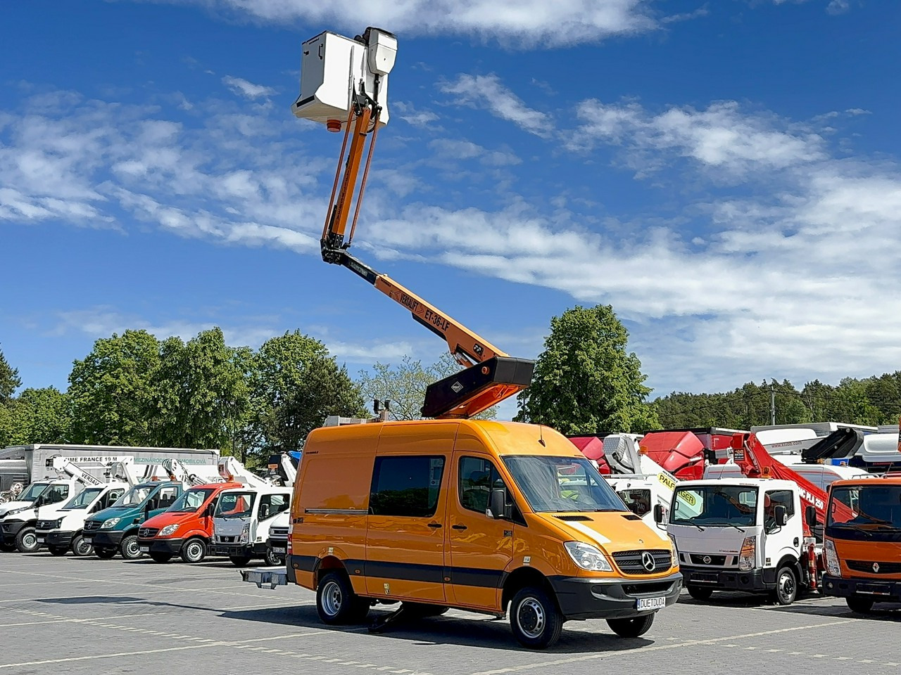 Mercedes Sprinter Zwyżka Podnośnik Koszowy VERSALIFT KLUBB ET-36-LF UDT - Automobilová plošina: obrázok 1 Mercedes Sprinter Zwyżka Podnośnik Koszowy VERSALIFT KLUBB ET-36-LF UDT - Automobilová plošina: obrázok 1