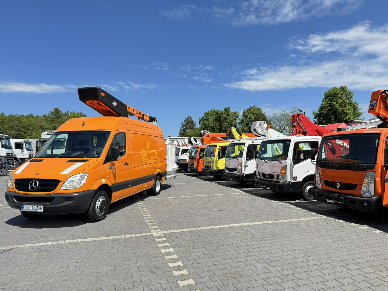 Mercedes Sprinter Zwyżka Podnośnik Koszowy VERSALIFT KLUBB ET-36-LF UDT - Automobilová plošina: obrázok 2 Mercedes Sprinter Zwyżka Podnośnik Koszowy VERSALIFT KLUBB ET-36-LF UDT - Automobilová plošina: obrázok 2