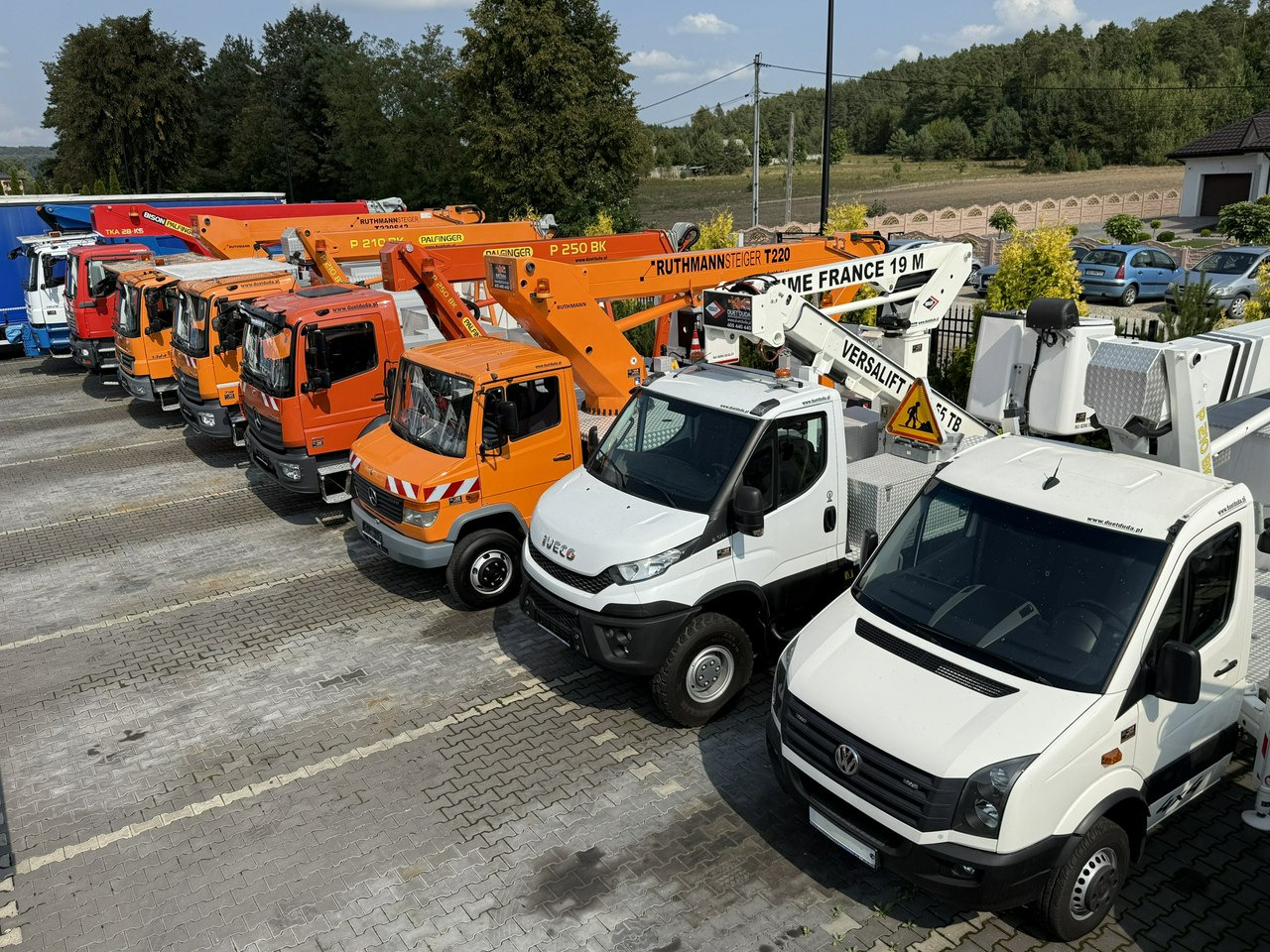 Mercedes Vario 814 D 4x4 Zwyżka RUTHMANN STEIGER T220 Podnośnik Koszowy - Automobilová plošina: obrázok 5 Mercedes Vario 814 D 4x4 Zwyżka RUTHMANN STEIGER T220 Podnośnik Koszowy - Automobilová plošina: obrázok 5