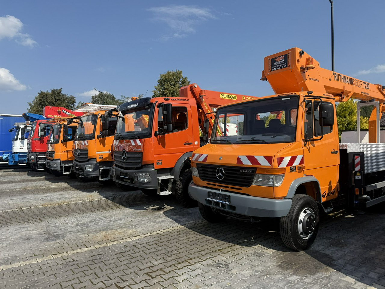 Mercedes Vario 814 D 4x4 Zwyżka RUTHMANN STEIGER T220 Podnośnik Koszowy - Automobilová plošina: obrázok 3 Mercedes Vario 814 D 4x4 Zwyżka RUTHMANN STEIGER T220 Podnośnik Koszowy - Automobilová plošina: obrázok 3