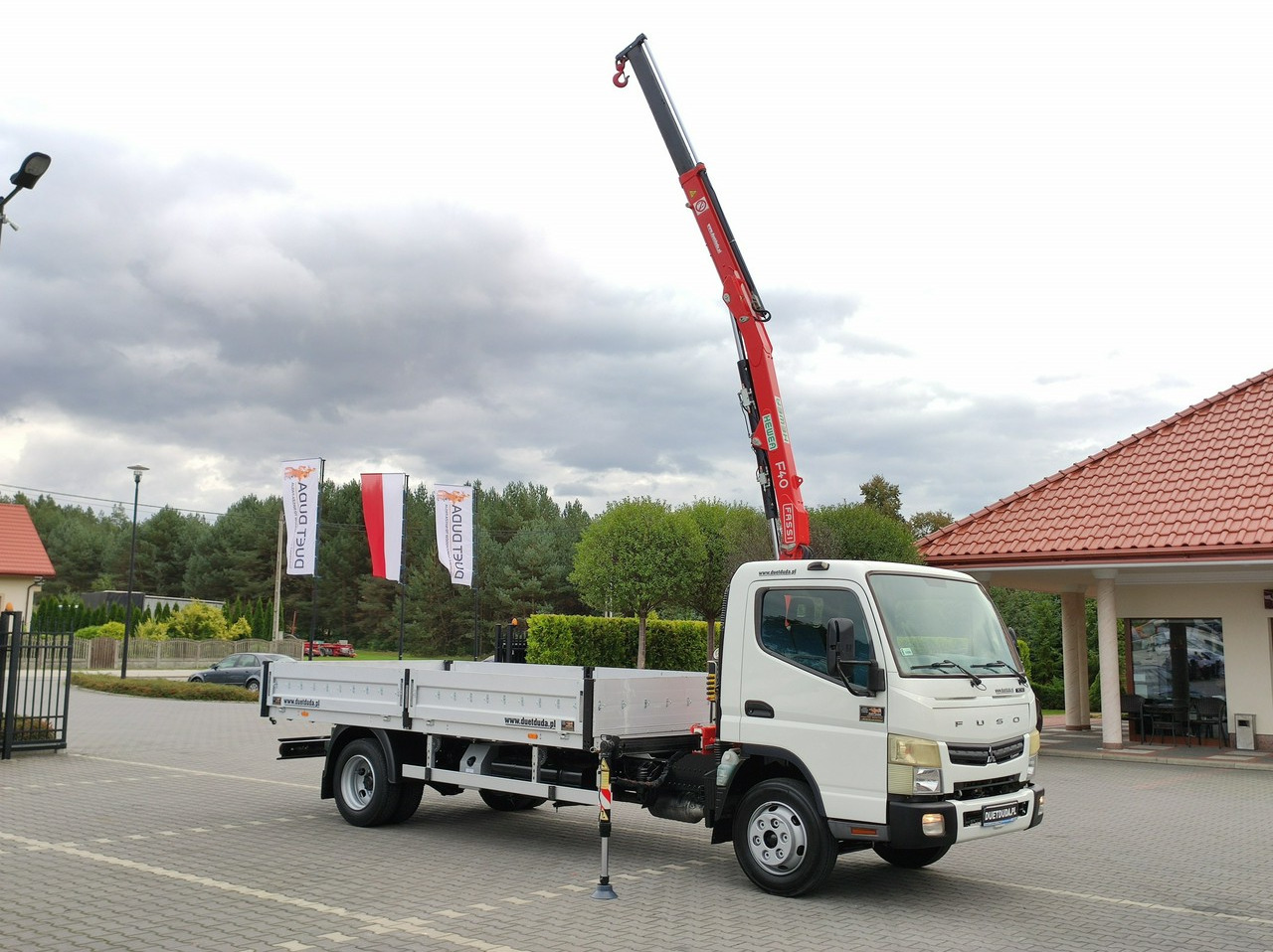 Mitsubishi Canter Fuso 7C15 3.0/150KM HDS FASSI F40 UNIKAT Super Stan !!! - Valníkový/ Plošinový nákladný automobil, Auto s hydraulickou rukou: obrázok 5 Mitsubishi Canter Fuso 7C15 3.0/150KM HDS FASSI F40 UNIKAT Super Stan !!! - Valníkový/ Plošinový nákladný automobil, Auto s hydraulickou rukou: obrázok 5