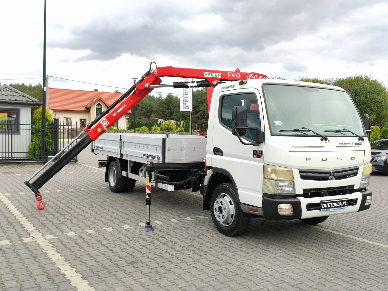 Mitsubishi Canter Fuso 7C15 3.0/150KM HDS FASSI F40 UNIKAT Super Stan !!! - Valníkový/ Plošinový nákladný automobil, Auto s hydraulickou rukou: obrázok 1 Mitsubishi Canter Fuso 7C15 3.0/150KM HDS FASSI F40 UNIKAT Super Stan !!! - Valníkový/ Plošinový nákladný automobil, Auto s hydraulickou rukou: obrázok 1