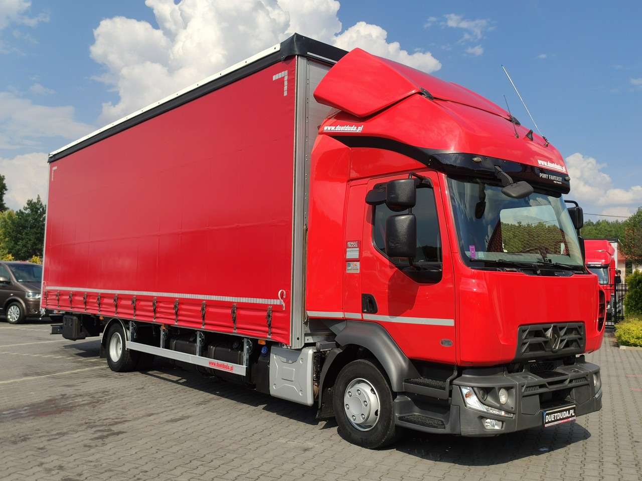Renault D12.240 E6 Firana Tył Drzwi Dach Zsuwany Długa 830cm - Plachtové nákladné vozidlo: obrázok 1 Renault D12.240 E6 Firana Tył Drzwi Dach Zsuwany Długa 830cm - Plachtové nákladné vozidlo: obrázok 1