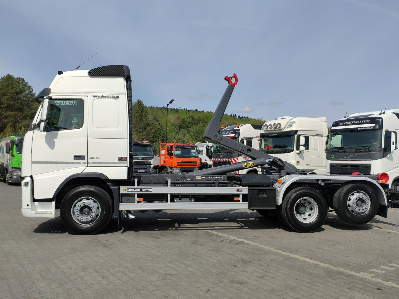 Volvo FH 460 Globetrotter Hakowiec Kipper Meiller - Hákový nosič kontajnerov: obrázok 5 Volvo FH 460 Globetrotter Hakowiec Kipper Meiller - Hákový nosič kontajnerov: obrázok 5