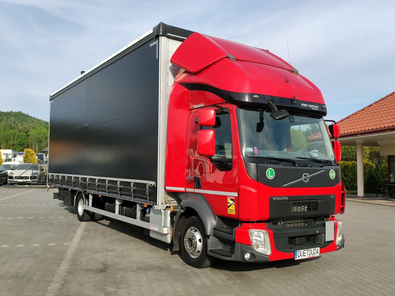 Volvo FL12.240 E6 Firana Tył Drzwi Dach Zsuwany Bogato Wyposażony !!! - Plachtové nákladné vozidlo: obrázok 3 Volvo FL12.240 E6 Firana Tył Drzwi Dach Zsuwany Bogato Wyposażony !!! - Plachtové nákladné vozidlo: obrázok 3