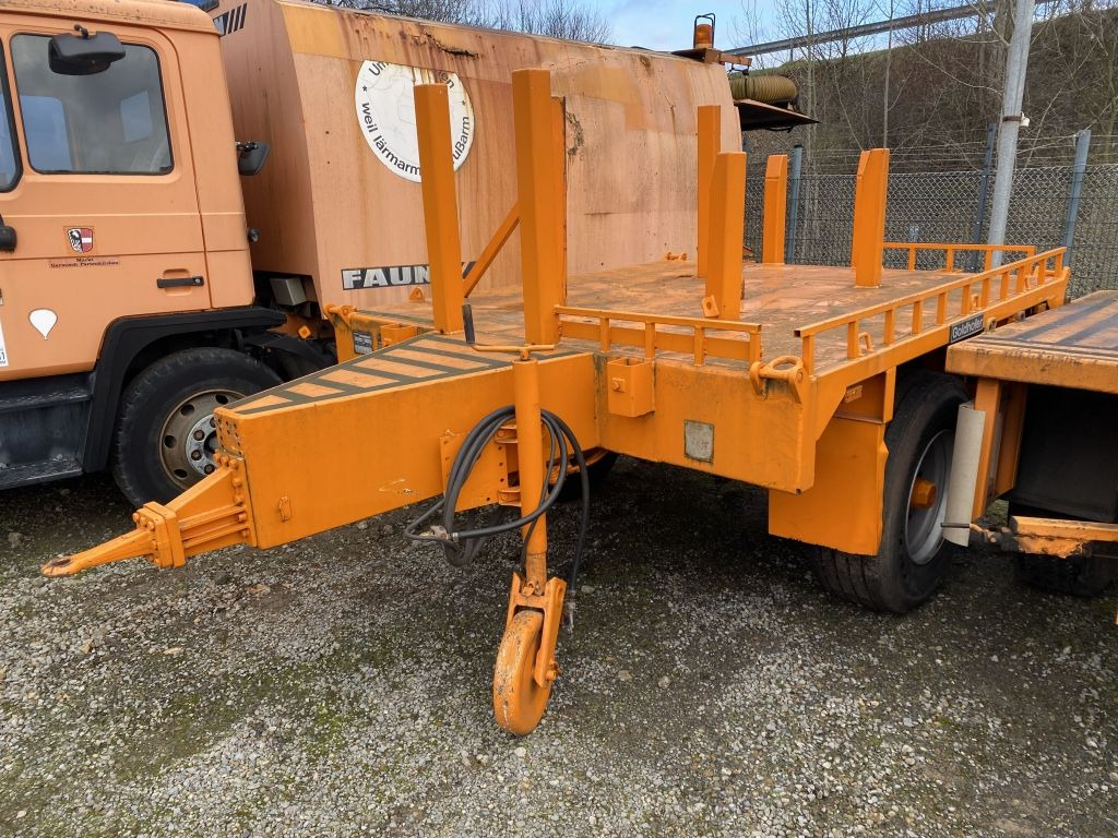 Eggers ZX 9E Anhänger für Ballastgewichte | BPW - Plošinový/ Valníkový príves: obrázok 2 Eggers ZX 9E Anhänger für Ballastgewichte | BPW - Plošinový/ Valníkový príves: obrázok 2