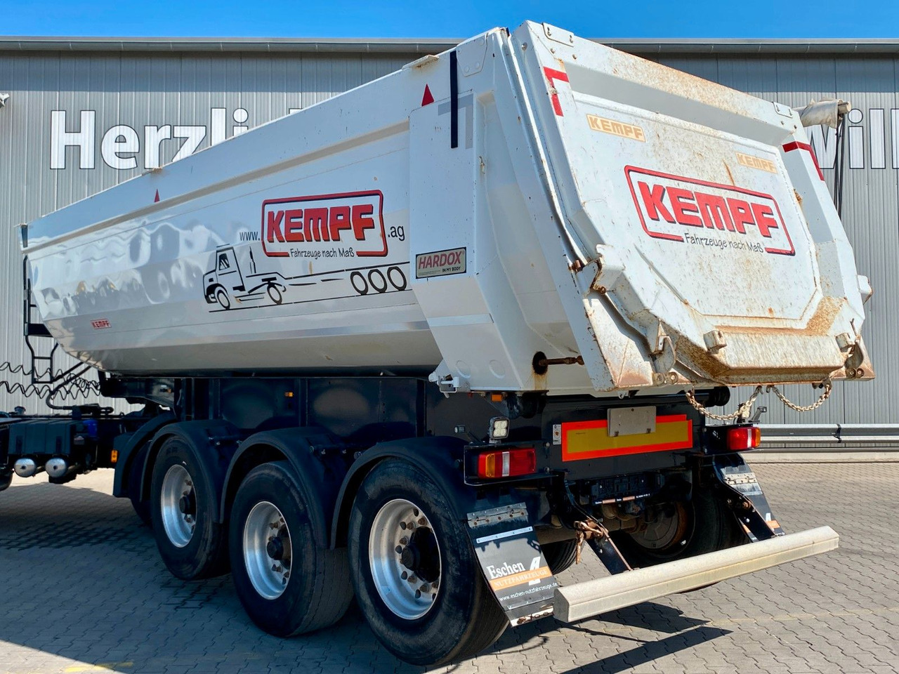 Kempf SKM 35/3 | Stahl 27m³*1+3.Achse liftbar*BPW*EBS - Náves sklápěcí: obrázok 3 Kempf SKM 35/3 | Stahl 27m³*1+3.Achse liftbar*BPW*EBS - Náves sklápěcí: obrázok 3