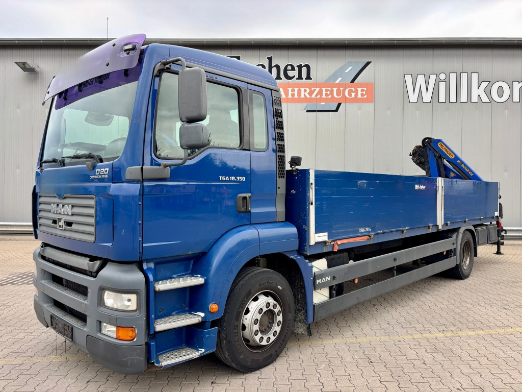 MAN TGA 18.350 4x2 LL / Palfinger PK9002 EH Kran - Valníkový/ Plošinový nákladný automobil: obrázok 2 MAN TGA 18.350 4x2 LL / Palfinger PK9002 EH Kran - Valníkový/ Plošinový nákladný automobil: obrázok 2