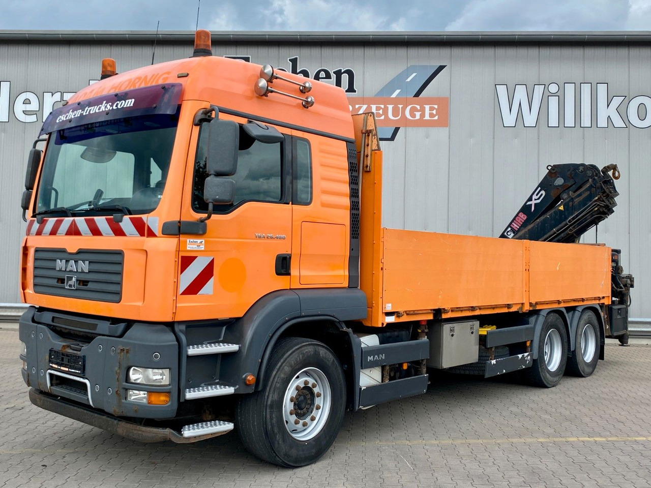 MAN TGA 26.480 6x4 | HIAB 377 EP-4*Funk*Retarder*AHK - Valníkový/ Plošinový nákladný automobil, Auto s hydraulickou rukou: obrázok 1 MAN TGA 26.480 6x4 | HIAB 377 EP-4*Funk*Retarder*AHK - Valníkový/ Plošinový nákladný automobil, Auto s hydraulickou rukou: obrázok 1