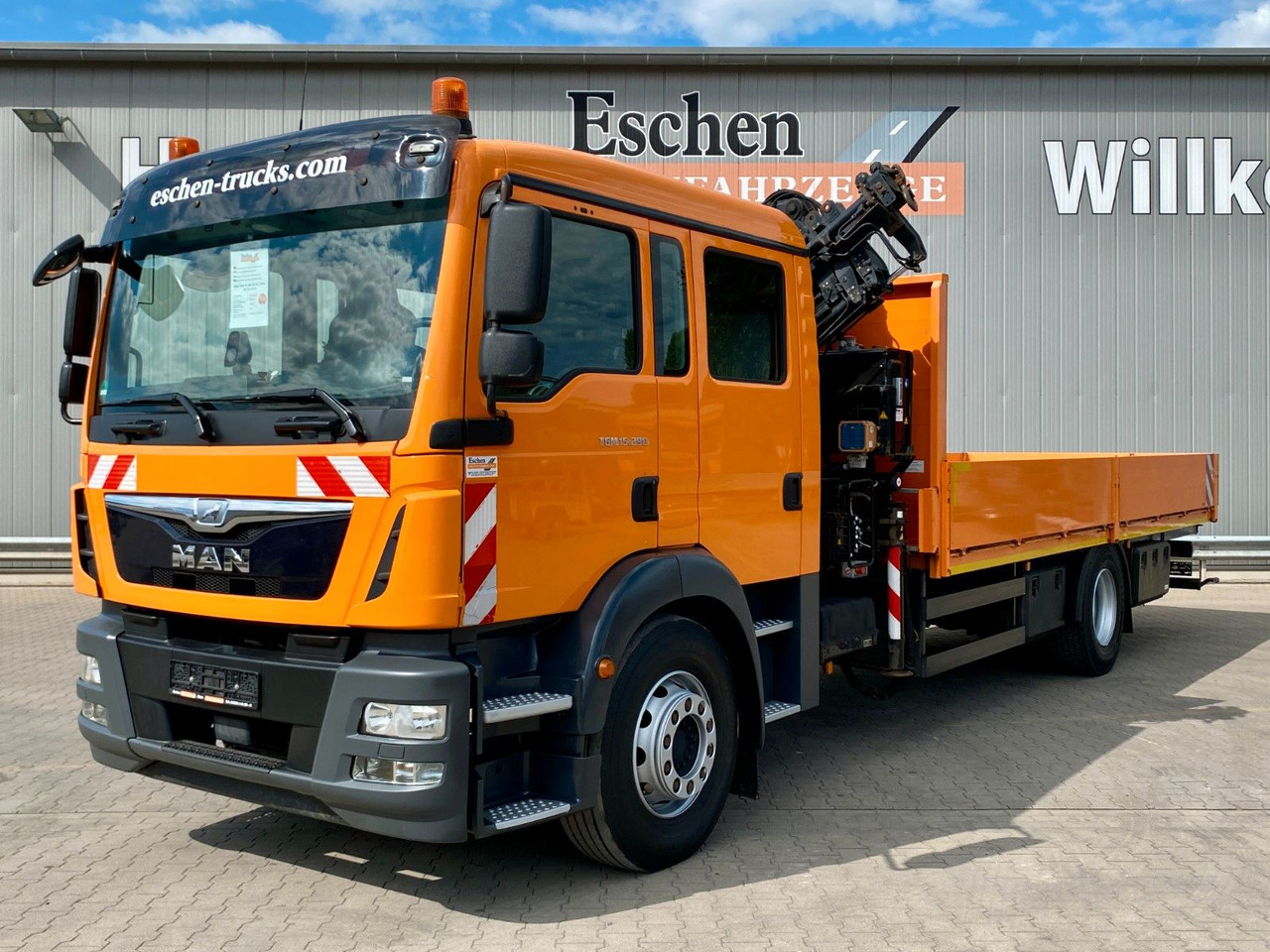 MAN TGM 15.290 DOKA|Atlas AK 75,2*Funk*4x Sitze*Navi - Valníkový/ Plošinový nákladný automobil, Auto s hydraulickou rukou: obrázok 1 MAN TGM 15.290 DOKA|Atlas AK 75,2*Funk*4x Sitze*Navi - Valníkový/ Plošinový nákladný automobil, Auto s hydraulickou rukou: obrázok 1
