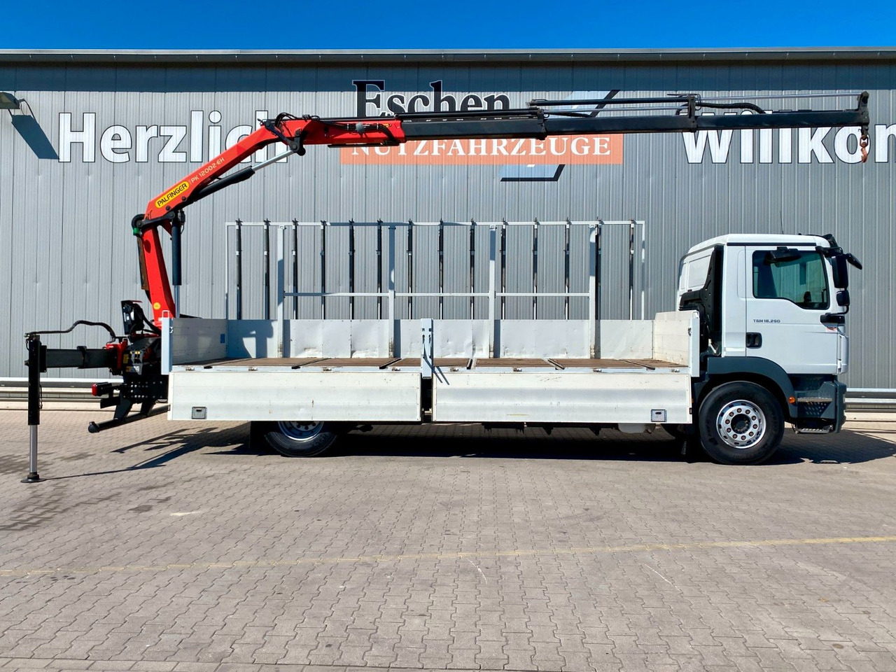 MAN TGM 18.290| Glas/HEGLA*PK12002*Funk*3x Sitze*AHK - Valníkový/ Plošinový nákladný automobil, Auto s hydraulickou rukou: obrázok 2 MAN TGM 18.290| Glas/HEGLA*PK12002*Funk*3x Sitze*AHK - Valníkový/ Plošinový nákladný automobil, Auto s hydraulickou rukou: obrázok 2