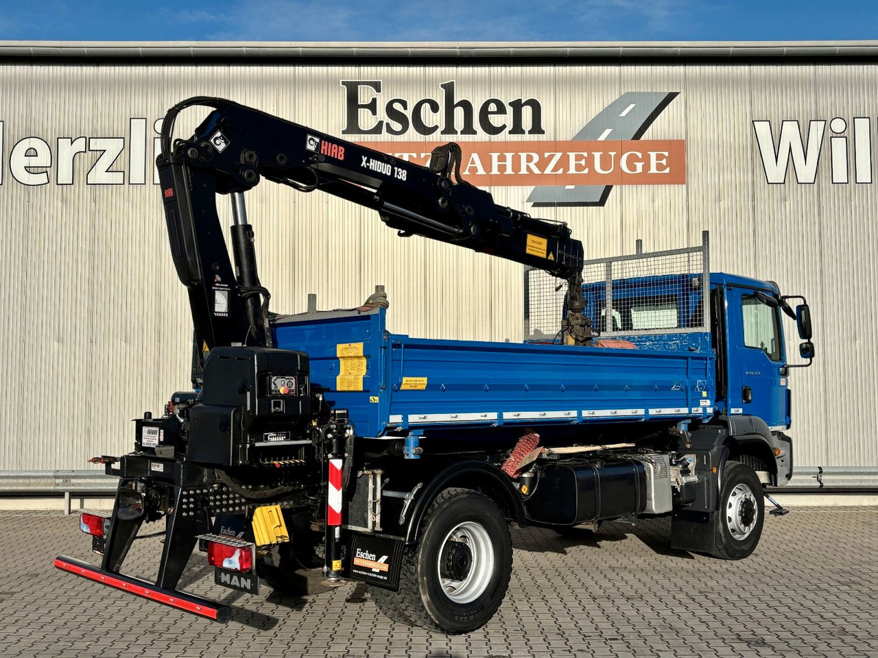 MAN TGM 18.320 4x4 BB | TÜV NEU*HIAB XHIDUO 138*FUNK - Sklápač, Auto s hydraulickou rukou: obrázok 5 MAN TGM 18.320 4x4 BB | TÜV NEU*HIAB XHIDUO 138*FUNK - Sklápač, Auto s hydraulickou rukou: obrázok 5