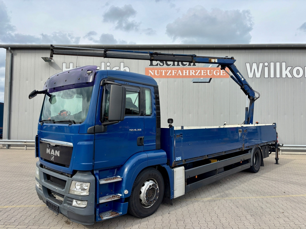 MAN TGS 18.360 4x2 LL / MKG HLK 111 Kran - Valníkový/ Plošinový nákladný automobil, Auto s hydraulickou rukou: obrázok 3 MAN TGS 18.360 4x2 LL / MKG HLK 111 Kran - Valníkový/ Plošinový nákladný automobil, Auto s hydraulickou rukou: obrázok 3