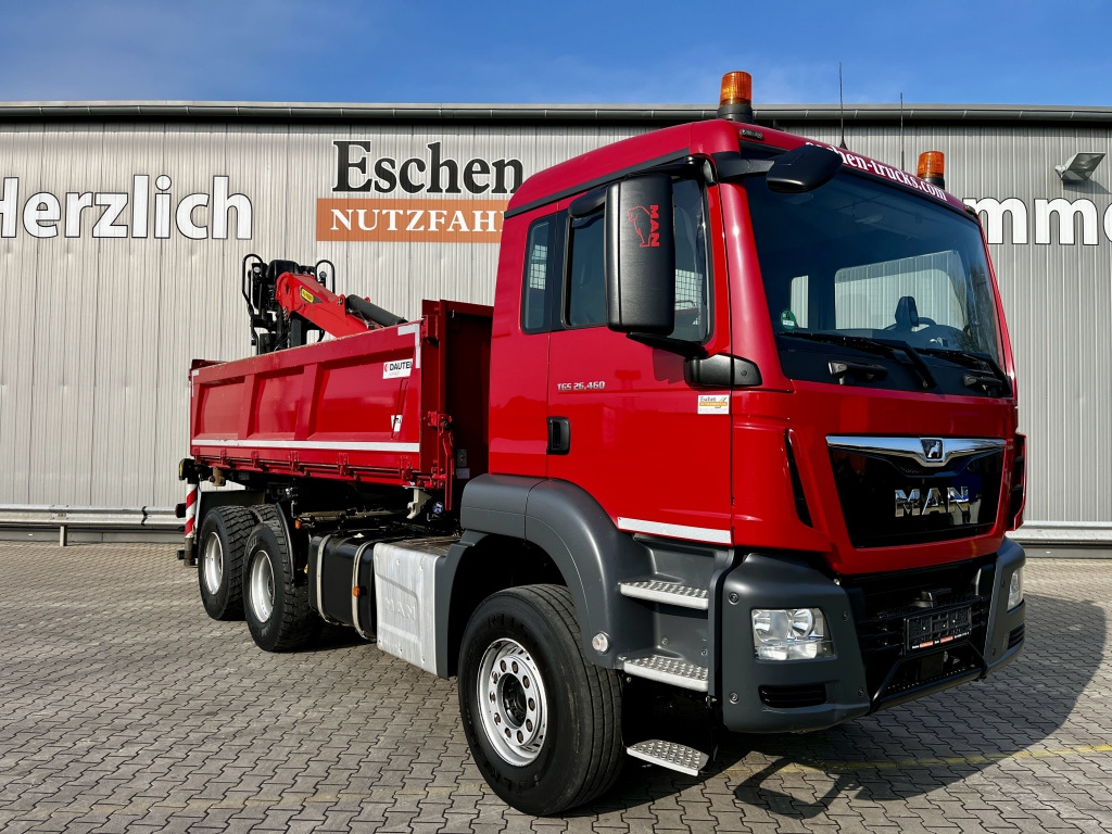 Sklápač, Auto s hydraulickou rukou MAN TGS 26.460 6x4 BB / Palfinger M12L83 Kran: obrázok 8