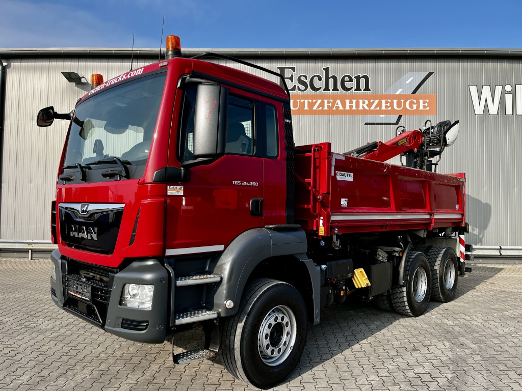 MAN TGS 26.460 6x4 BB / Palfinger M12L83 Kran - Sklápač, Auto s hydraulickou rukou: obrázok 2 MAN TGS 26.460 6x4 BB / Palfinger M12L83 Kran - Sklápač, Auto s hydraulickou rukou: obrázok 2