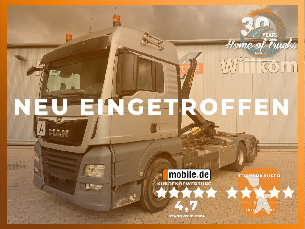 MAN TGX 26.460 / 6x2-4 BL - Hákový nosič kontajnerov: obrázok 1 MAN TGX 26.460 / 6x2-4 BL - Hákový nosič kontajnerov: obrázok 1