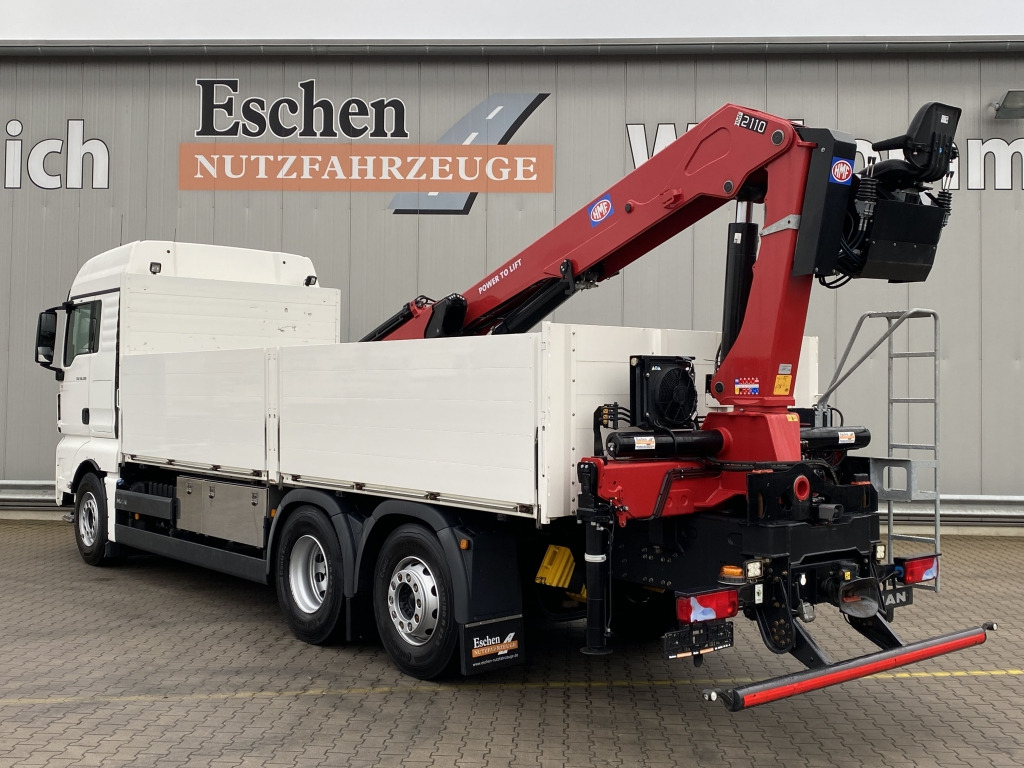 MAN TGX 26.500 6x2-4 LL / HMF 2110 L-MC Kran - Valníkový/ Plošinový nákladný automobil, Auto s hydraulickou rukou: obrázok 3 MAN TGX 26.500 6x2-4 LL / HMF 2110 L-MC Kran - Valníkový/ Plošinový nákladný automobil, Auto s hydraulickou rukou: obrázok 3