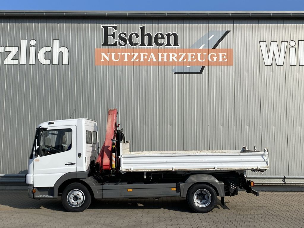 Mercedes-Benz 818 Atego | Fassi F65*MEILLER*PKW-AHK*1.Hand - Sklápač, Auto s hydraulickou rukou: obrázok 2 Mercedes-Benz 818 Atego | Fassi F65*MEILLER*PKW-AHK*1.Hand - Sklápač, Auto s hydraulickou rukou: obrázok 2