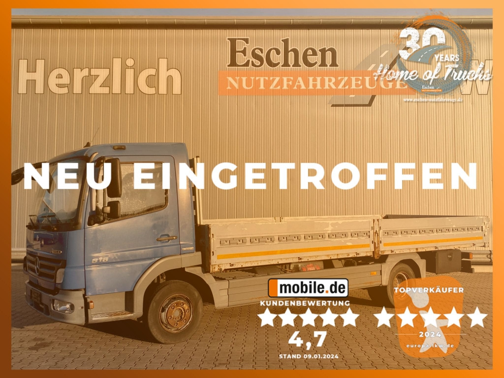 Mercedes-Benz 818 Atego - Valníkový/ Plošinový nákladný automobil: obrázok 1 Mercedes-Benz 818 Atego - Valníkový/ Plošinový nákladný automobil: obrázok 1