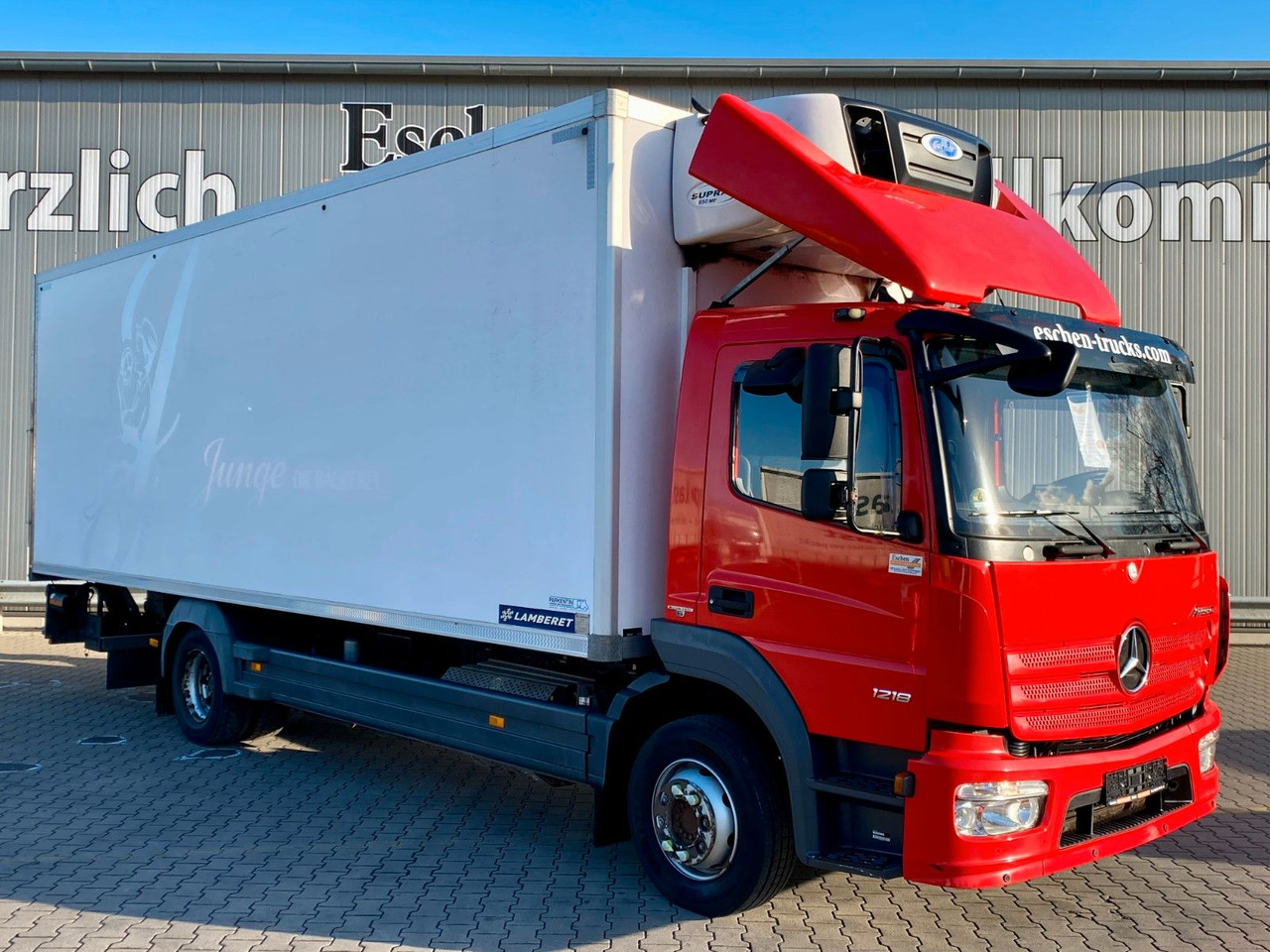 Chladirenské nákladné vozidlo Mercedes-Benz Atego 1218 L Diesel/Netz*LBW*Carrier Supra 850Mt Mercedes-Benz Atego 1218 L Diesel/Netz*LBW*Carrier Supra 850Mt: obrázok 7