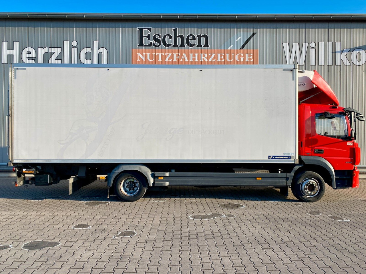 Chladirenské nákladné vozidlo Mercedes-Benz Atego 1218 L Diesel/Netz*LBW*Carrier Supra 850Mt Mercedes-Benz Atego 1218 L Diesel/Netz*LBW*Carrier Supra 850Mt: obrázok 6