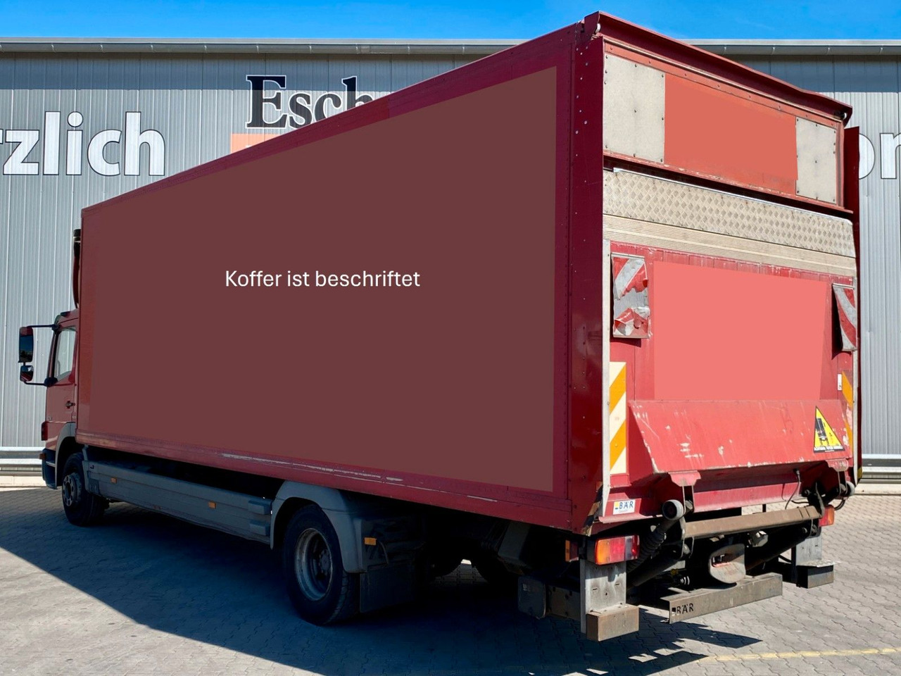 Mercedes-Benz Atego 1224 | BÄR LBW 1,50to*3x Sitze*Klima*AHK - Skříňový nákladní auto: obrázok 3 Mercedes-Benz Atego 1224 | BÄR LBW 1,50to*3x Sitze*Klima*AHK - Skříňový nákladní auto: obrázok 3