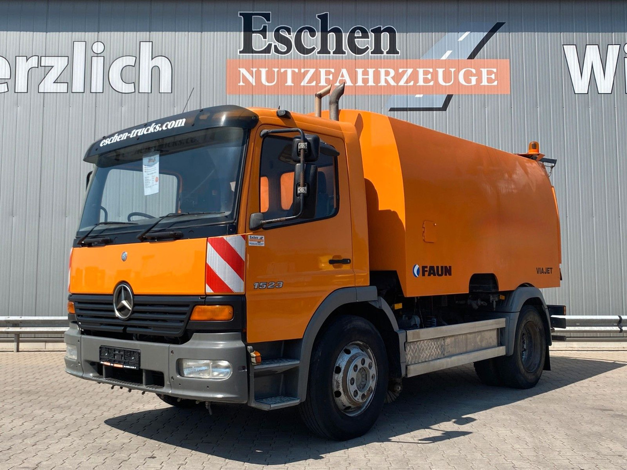 Mercedes-Benz Atego 1523| Faun Viajet 6R*Klima*manuell*1.Hand! - Zametacie vozidlo: obrázok 1 Mercedes-Benz Atego 1523| Faun Viajet 6R*Klima*manuell*1.Hand! - Zametacie vozidlo: obrázok 1
