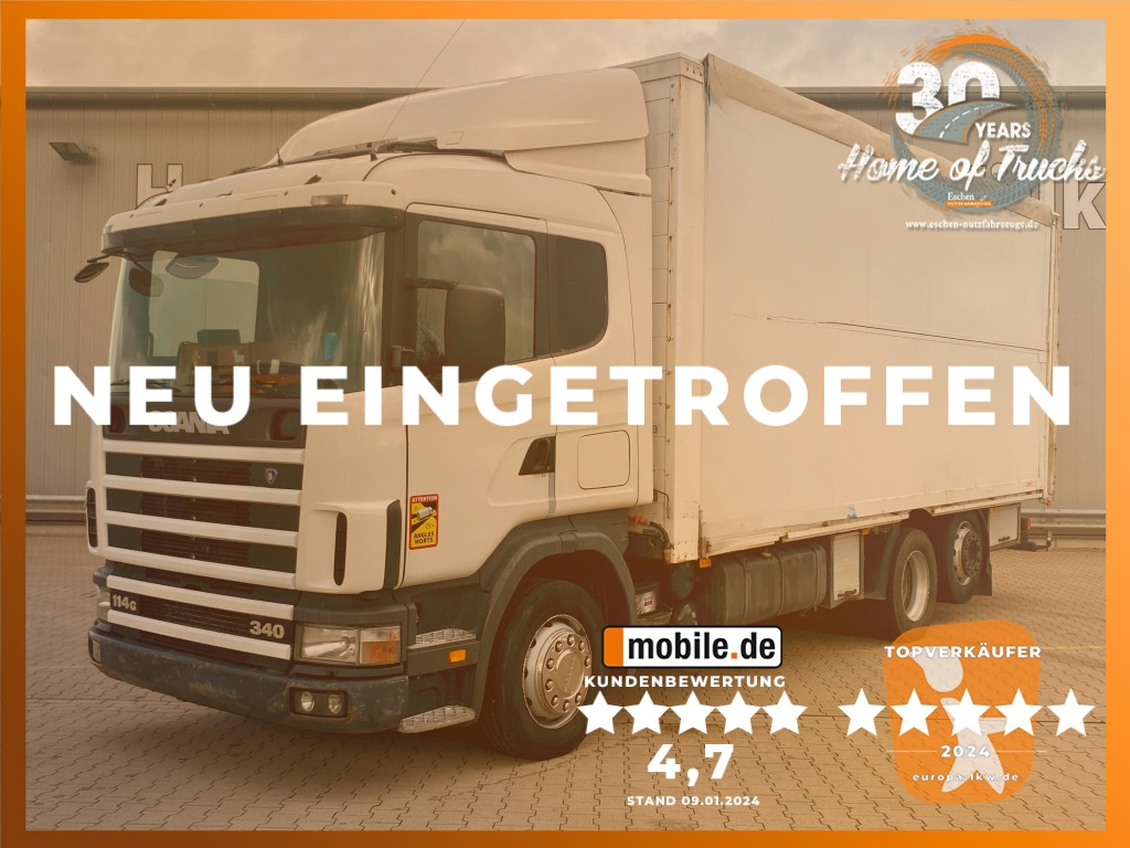 Scania 114 G 340 / 6x2 BL - Plachtové nákladné vozidlo: obrázok 1 Scania 114 G 340 / 6x2 BL - Plachtové nákladné vozidlo: obrázok 1